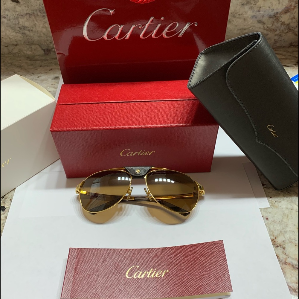 Like New Cartier Sunglasses.